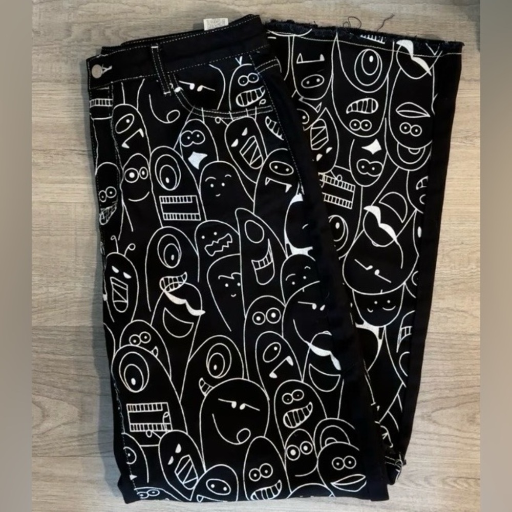 Women’s Color block jeans